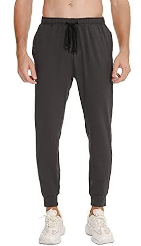 Vlazom Men Pajamas Pants Knit Cotton Sleepwear Pajama Bottoms Soft