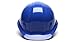 Pyramex Cap Style 4 Point Ratchet Suspension Hard Hat with Rain Trough - Comfortable Low Profile Design