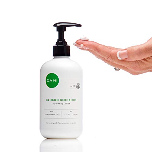 Natural Hand & Body Lotion by DANI Naturals - Clean Bamboo Bergamot Scented Aromatherapy - Moisturizing Shea Butter & Aloe - with Natural & Organic Ingredients - For Men & Women - 12 Ounce Bottle - Thumbnail 3