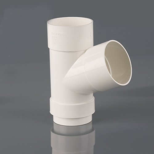 BR218W Brett Martin Y Branch for 68mm Roundstyle downpipe System White