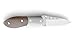 Off-Grid Knives - OG-161 - Compact Pocket Folder with Polished Wood & Damascus Handle and Bolster, Damascus Blade, Liner Lock & Right Thumb Stud (Only 2.4 oz)