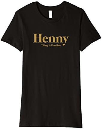 Womens Henny Thing Is Possible XL Black