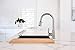 AguaStella AS51BN Brushed Nickel Kitchen Sink Faucet with Pull Down Sprayer Single Handle with Deck Plate