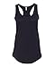 Next Level Women's Lightweight Racerback Tank, Large, Black