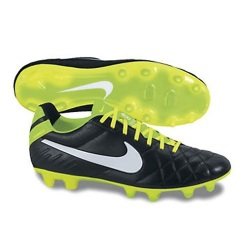 nike tiempo lime green