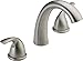 Delta Faucet Roman Tub Faucet - T5722-SS - Quality Bathroom Fixtures - Comes with Tub Faucet & Handles - Stainless (Valve Sold Separately)