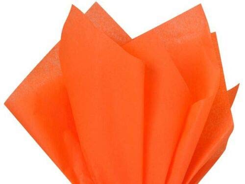 A3 Tissue Paper 50 Sheets for Gift Wrap Party Craft Acid Free (Orange) — image 1