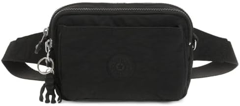 Abanu Multi Bandolera Pequeña Convertible en Riñonera, Black Noir (Negro)