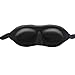 Sleep Mask- Contoured & Comfortable Eye Mask for Sleeping & Free Ear Plugs Carry Pouch. Lightweight 3D Blindfold - For Nap Travel Meditation Shift Work by IB-SOUND