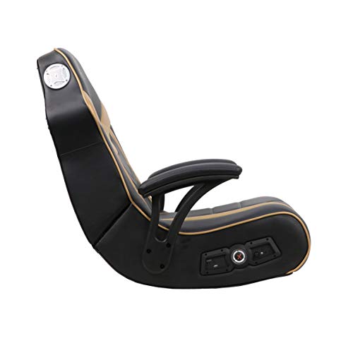 X Rocker 24K 2.1 BT Floor Rocker Gaming Chair, 36.2" x 20.8" x 31.5
