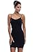 Franato Women Full Slip Shapewear Dress Adjustable Spaghetti Strap Dresses Tummy Control Camisole Dress Body Shaper Bodysuit
