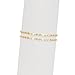 Boosic Gold Tone Disc Anklet Chain Boho Jewelry For Women
