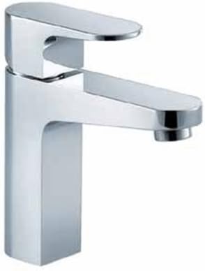 Fluid Faucets F17001 Track Single Handle Bathroom Sink Faucet