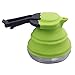 1.2L Portable Silicone Collapsible Tea Kettle Outdoor Camping Travel Kettle Foldable