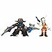 Star Wars 2010 Galactic Heroes 2Pack Cad Bane Aurra Sing