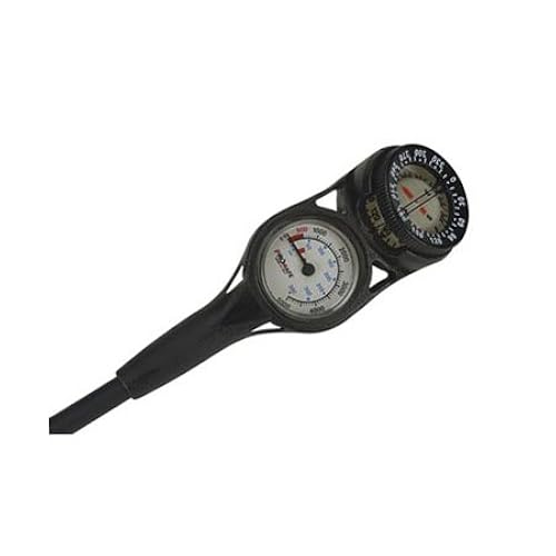 Promate Mini Scuba Diving Pressure Gauge with Compass Console (Made in