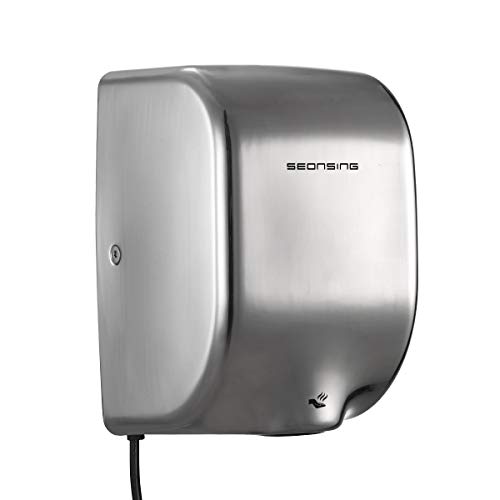 SEONSING Automatic Commerical Hand Dryer, Efficient, Compact, High