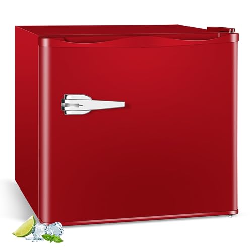 Mini Freezer 1.2 Cu.ft by R.W.FLAME, Upright Compact Freezer with