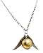 Flying Golden Snitch Replica Necklace (Bronze)