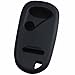 KEYGUARDZ Black Rubber Keyless Entry Remote Key Fob Skin Cover Protector