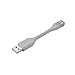 Getwow Replacement USB Charging and Data Transfer Cable Cord for Jawbone UP3 UP4 UP2 - 4 Inches - Gray