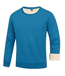 FASKUNOIE Men's Heavy Sweatshirts Thick Warm Winter