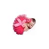 Pasgeboren Tutu Kleding Rock Hoofddeksel Bloem Foto Prop Outfit Rood