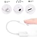Headphone Jack Adapter Dongle for iPhone Xs/Xs Max/XR/ 8/8 Plus/X (10) / 7/7 Plus Adapter to 3.5mm Splitter Converter Compatible With Listen to Music Adapter Audio and Charge Adaptor Support All Systethumb 1