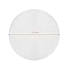 GWHOLE 500pcs Wax Paper Non-Stick Hamburger Patty Paper Food Grade BBQ Grill Waxed Stencil Sheet Restaurant-Grade Round Wax Paper, 4.3 inch