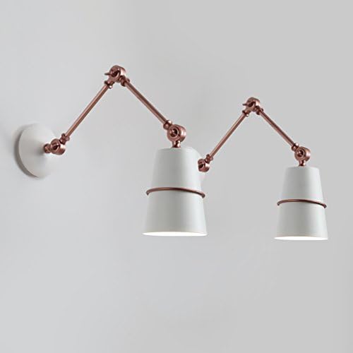 Modern Simple Wall Lamp Bedroom Bedside Lamp Living Room Wall Decoration Lamps Single Head Wall Lamp Fashion Home Decorations Stairs Aisle Lamp Mediterranean Style Wall Lamp ( Color : Pink )