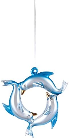 Dolphin Wreath Orn