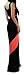 RH Women Bateau Neck Stripe Full Length Maxi Beach Dress Black M