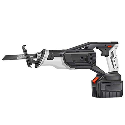 Stichsäge, Säbelsäge, Haushalt Industrial Grade Hochleistungslade Elektro-Säbelsäge, Geeignet for Außen Gefrorenes…