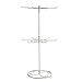2 Tier Rotating Necklace Holder Jewelry Tree Bracelet Stand Display Organizer for Necklaces, Bracelets, Earrings, Rings