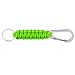 The Friendly Swede Set of 2 Paracord Keychains, Premium 350 lb Paracord Keychain with Carabiner, Tactical Keychain