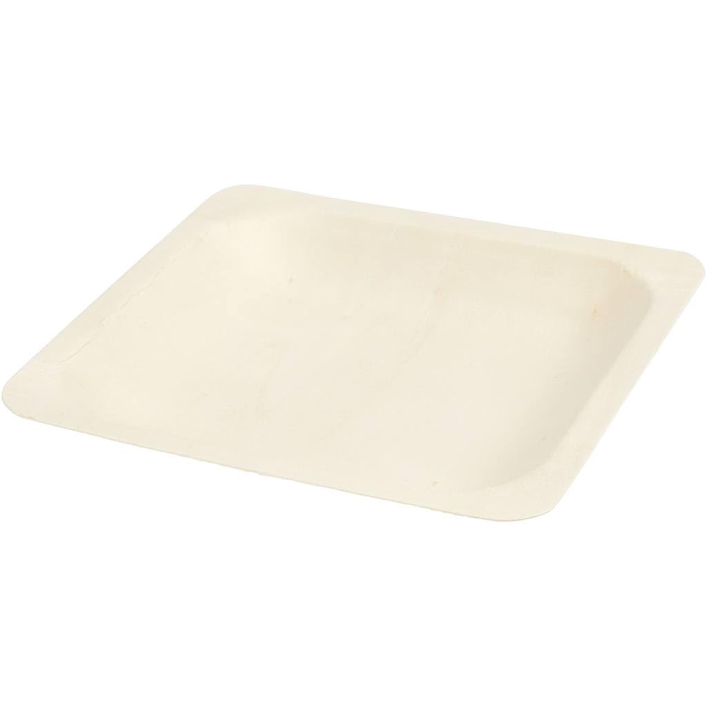 Creativ Plate Set - 12 pc/1 Pack, 14x14 cm, H: 2 cm