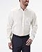 Geoffrey Beene Men's TALL FIT Dress Shirts Sateen Solid (Big and Tall)