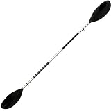 BKC UH-KP224 86" Kayak Paddles 2 Piece Heavy Duty Light Weight Paddle with Anti-Slip Grips