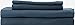 Hotel Sheets Direct 4 Piece Bed Sheet Set King, 100% Viscose Derived from Bamboo Sheets Set with 2 Pillowcases, Cooling & Breathable Luxury Bedding, Moisture-Wicking & Silky Soft Texture, Navy Blue