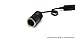 Cliff Top Motorcycle Din Hella Plug to Cigarette Lighter Adapter - Cable Extension