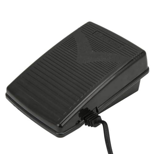 Anti Slip Sewing Foot Pedal, Foot Control Pedal Sewing Machine Foot Pedal Control Durable Plastic Foot Speed Control Pedal for Singer SC220 6160 6180 5400 XL 400