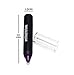 Professional Hair Chalk Temporary Hair Dye Non-toxic Hair Color Crayon Cover White Hair Color Patch (2packs-dark Brown-dark Brown)
