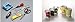 NEOUZA 5PK Compatible For Brother P-Touch Laminated Tze TZ Label Tape Cartridge 24mm x 8m (TZe-251 Black on White )