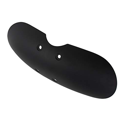 Nawenson Cafe Racer Short Front Fender Motorcycle Mudgaurd Mudflap Cover Guard for Air Cooled Bonneville / T100 / Scrambler/Thruxton 900 2001-2016 (Matte Black)