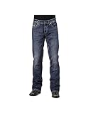 Stetson Men's Rocker Fit Flap Pocket Jeans Big And Tall