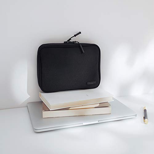 Comfyable Wire Organizer Bag, Power Charging Cord Travel Case, Computer Accessories for Apple Accessory, Cable Wire Gadget Storage Case Holder Black