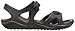 Crocs Men's Swiftwater River M Fisherman Sandal, Black/Black, 9 M US