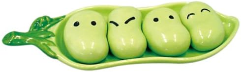 Chopstick rests set, 4 peas.