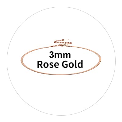 3mm-Rose Gold