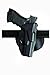 Safariland H and K P2000 6378 ALS Concealment Paddle Holster (STX Black Finish)